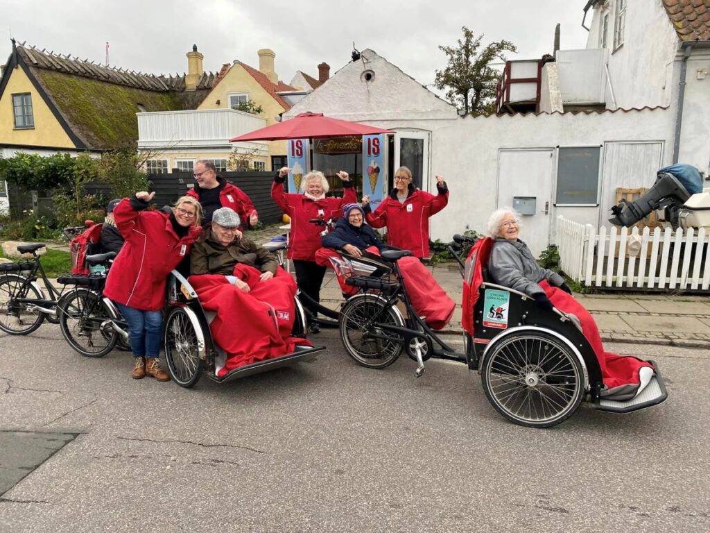 Cykling uden alder på tur. Foto: Cykling uden alder