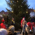 Juletræet tændes i Dragør. Foto: Dines Bogø 2019