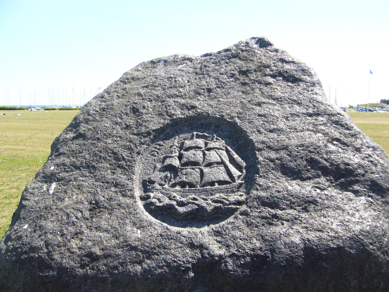 Dragør Kommunens Byvåben. Foto: Dines Bogø.