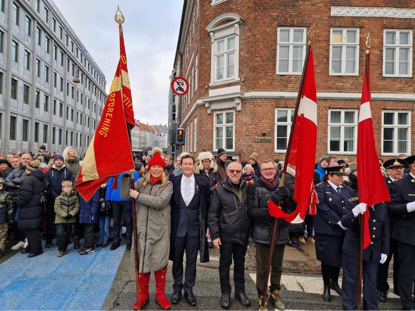 Dragør var også repræsenteret i Københavns gader. Foto via Dines Bogø.