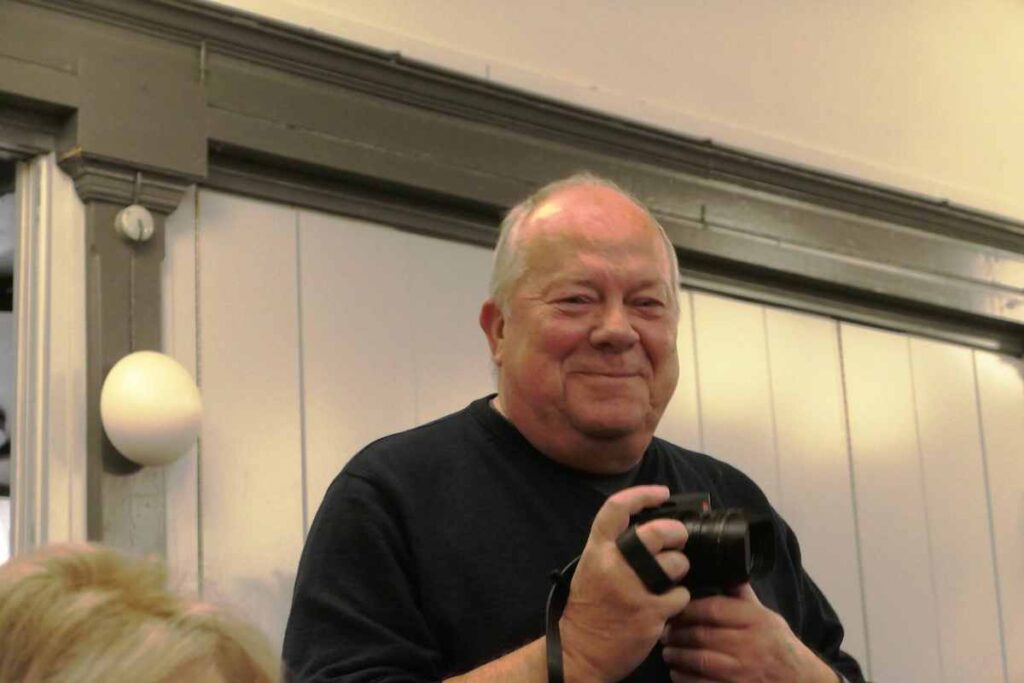 Dragør Nyts fotograf Torben Stender er altid på pletten. Foto: Dines Bogø
