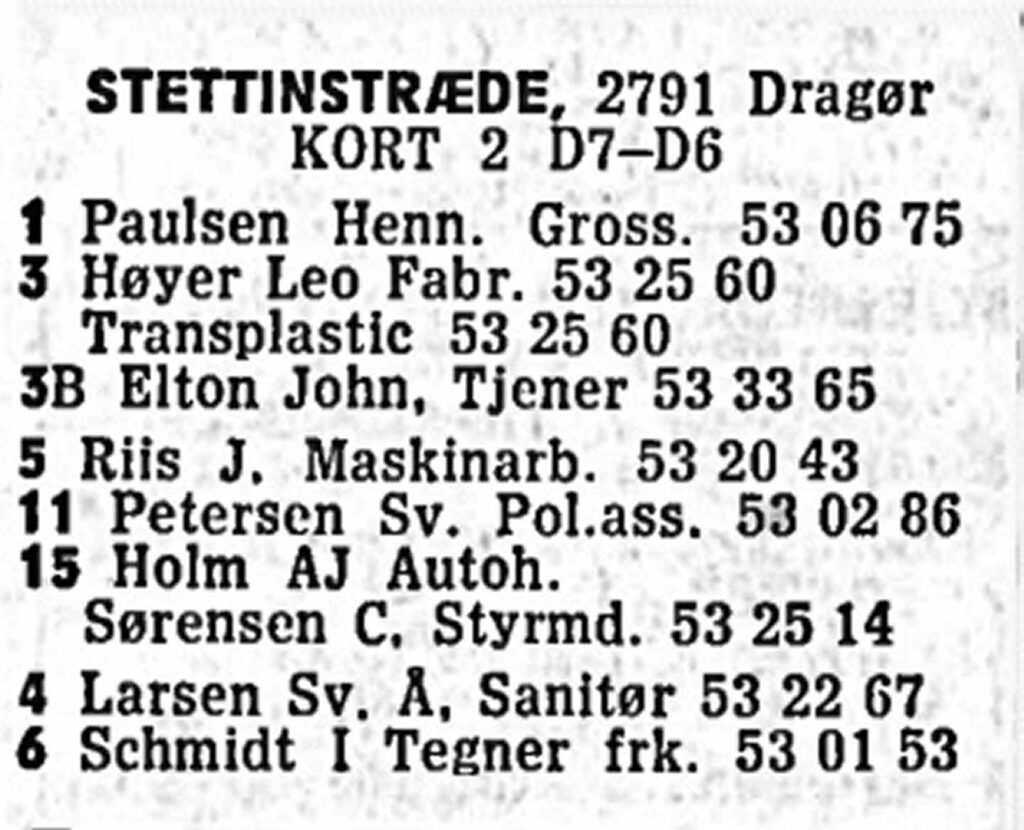 1968 Stettinstraede 15 org Krak | foto fra dragørnews.dk