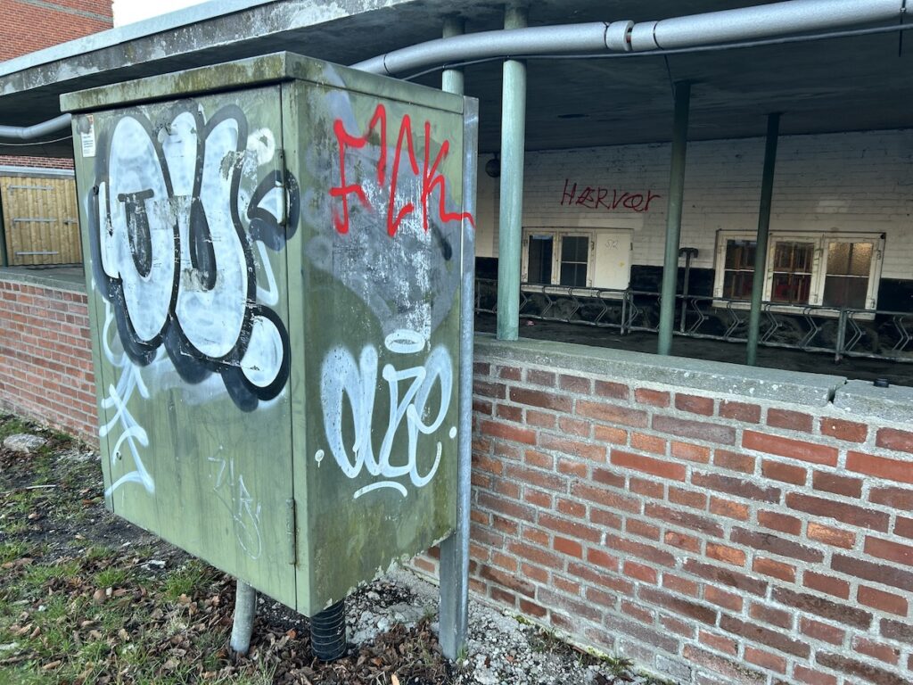 Grafitti i Dragoer 00017 | foto fra dragørnews.dk