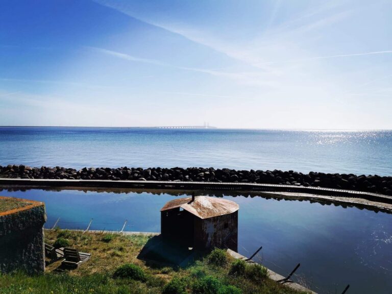 Oversigten fra shelteret på Dragør Fort. Foto: Dragør Fort.